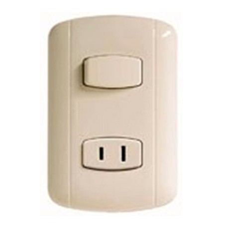 ARMADURA COMBINADO 1 TOMA 1 APAGADOR FG LIGHTING