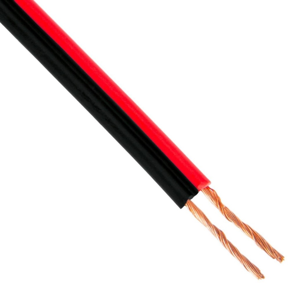 CABLE PARA BOCINA #20 BICOLOR