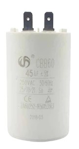CAPACITOR DE ESPIGA 45UF