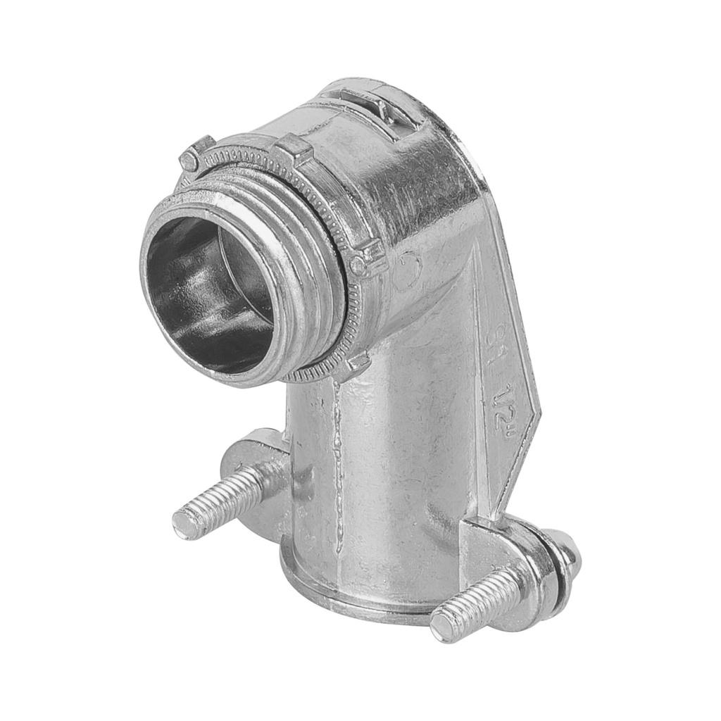 CONECTOR PARA TUBO FLEXIBLE DE 3/4 CURVO VOLTECK