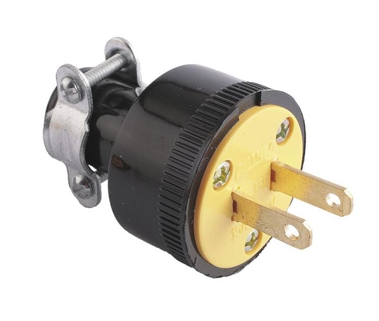 ESPIGA DE HULE 15A 2/P EAGLE C/ABRA