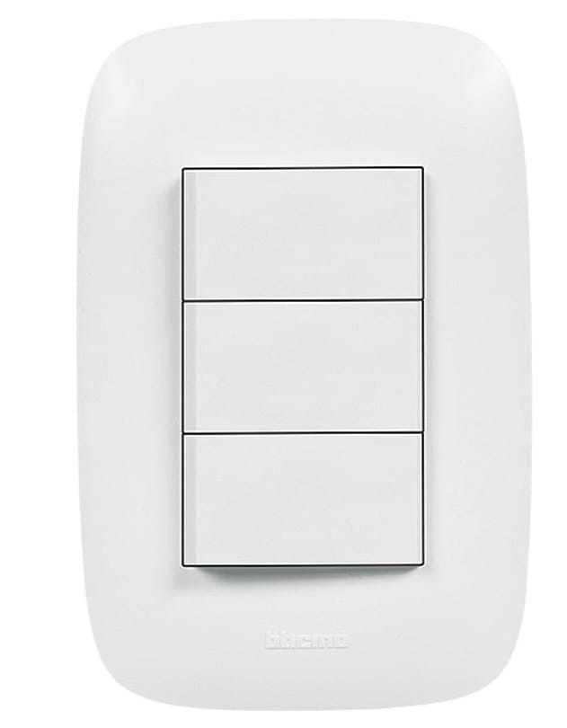 SWITCH TRIPLE 15A DOMINO SENCIA BTICINO