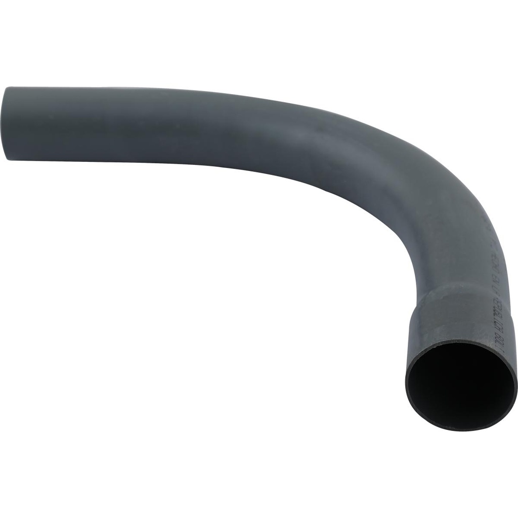 VUELTA DUCTO PVC GRIS DE 1