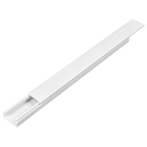 [46284] CANALETA DE 1 VIA 3/4 CON ADHESIVO 10X20MM VOLTECK