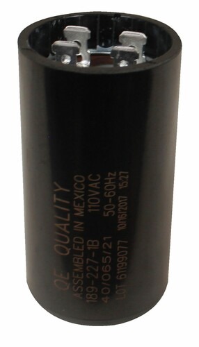 [233UF5] CAPACITOR ARRANQUE 233/280UF 220V NEGRO QUALITY
