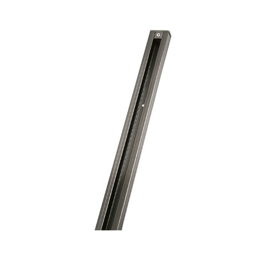 [LUM0284] RIEL PLATEADO 1MT PARA LAMPARA SPOT LUXLITE