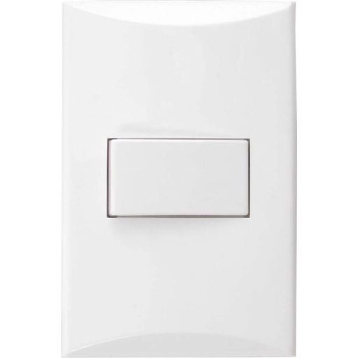 [1001-W] SWITCH 3 WAY 15A 125V BLANCO PLATA EAGLE